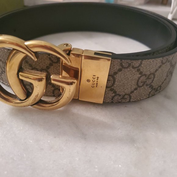GUCCI BELT MONOGRAM UNISEX REVERSIBLE main image 4